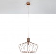 Industrial chandelier "COPPER"